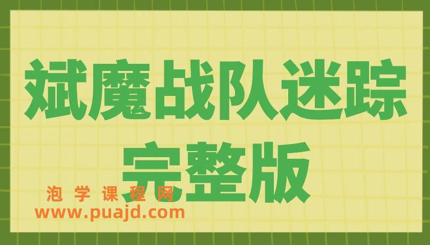 摸鱼情感《斌魔战队迷踪完整版》